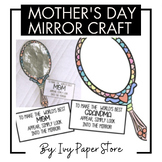 Mother's Day Writing Activity/Craft with Mirror (Inc. Gran