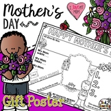 Mother's Day Writing Activity Doodle Poster
