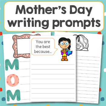 Preview of Mother's Day Writing Packet