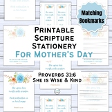 Mother’s Day Writing Paper | Bookmarks | Stationery | Prov