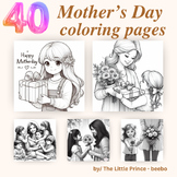 Dollar deals mother's day coloring , 40 sheets to color Mo