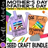 Mothers Day Watering Can Craft and Fathers Day Seed Pot Ca