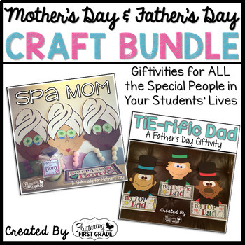Preview of Mother's Day and Father's Day Craft Bundle