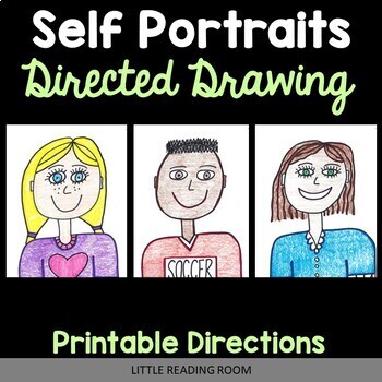 Preview of Self Portraits Directed Drawing