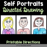 Self Portraits Directed Drawing