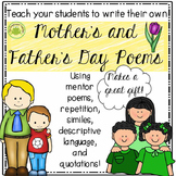 Mother's Day and Father's Day Poems for Gift Giving - Writ