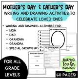 Mother's Day and Father's Day Writing and Drawing Activities