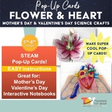 Mother's Day and Valentine's Day Science Crafts - Flower a