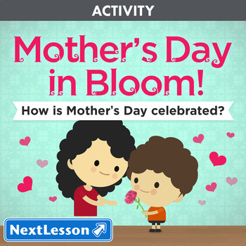 Preview of Mother's Day in Bloom: Mother's Day Crafts & Lesson