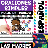 Mother´s Day in Spanish - Oraciones Simples - Read , Trace