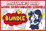 Mother's Day vocabulary Word Search Puzzle Activity | Word