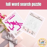 Mother's Day word search Activities-Puzzle For Kids