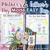Mother's & Father's Day Made EASY the BUNDLE! newspaper ar