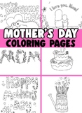 Mother's day coloring book 2023