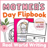 Mother's day craft easy editable flip book