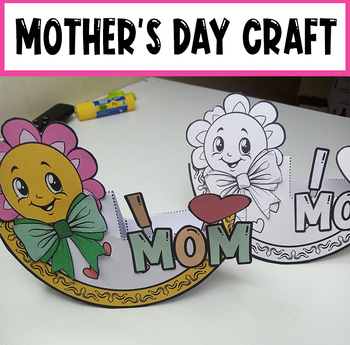 Preview of Mother's day craft - mothers day craft kindergarten -mothers day craft preschool