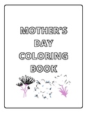 Mother's day mothers mom love you coloring pages workbook 