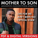 Mother to Son, Langston Hughes Poem Analysis, PDF & Google