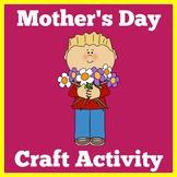 Mother's Day Craft Card Poem Activities Preschool Kinderga