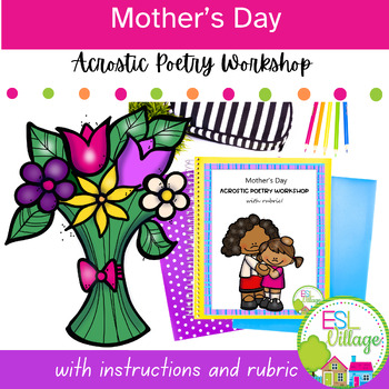 Preview of Mothers Day Acrostic Poetry Workshop