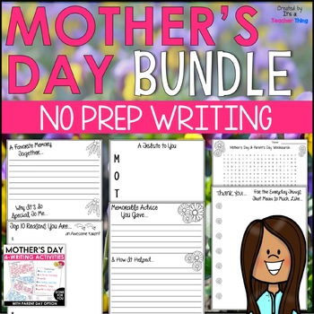Mothers Day Activities - Mothers Day Crafts, Coloring Pages & Writing ...