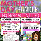 Preview of Mother's Day Activities & May Coloring Pages & Mother's Day Writing Activities