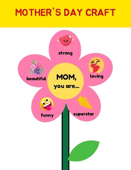 Preview of Mothers Day Activity/Gift