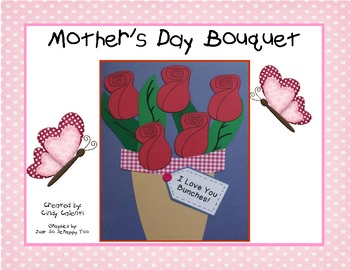 Preview of Mother's Day Card-Craft and Literacy Activities