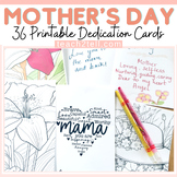 Mothers Day Cards Coloring Craft Activity