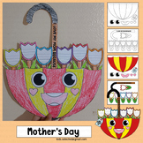 Mothers Day Cards Tulip Flower Craft Writing Prompts Activ