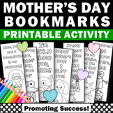 Mothers Day Bookmark Coloring Pages Crafts Kindergarten Fi