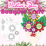 Mothers Day Craft Flower Bouquet Card - Fun Writing Activi