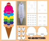 Mothers Day Craft Ice Cream Cone Writing Prompt Card Mum M