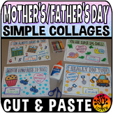 Mothers Day Fathers Day Collages Scissor Skills Cut and Pa