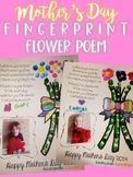 Preview of Mother's Day Fingerprint Flower Poem Gift/Craft