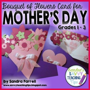 Preview of Mother's Day Flower Pop Up Card