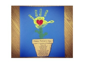 Mothers Day Flower Pot Poem