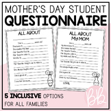 Mothers Day Gift Questionnaire Printable