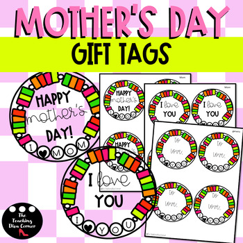 Preview of Mothers Day Gift Tags