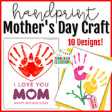 Mothers Day Handprint Painting Craft Gift