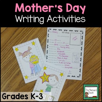 Mother's Day Make Your Own Reader K-3 by The Niemans' Nook | TPT