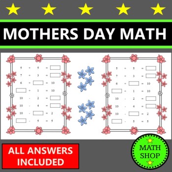 Preview of Mothers Day Math