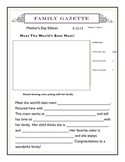 Mother's Day Newspaper template 2019