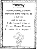 Mothers Day Poem from Kids