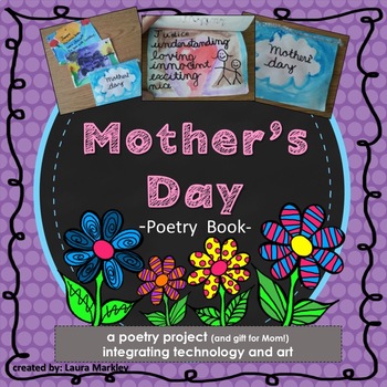 Preview of Mother's Day Poetry Book Project