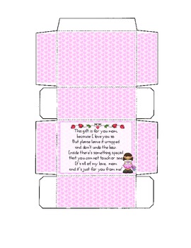 Mother's Day Gift Box – Printable Box Template