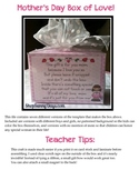 Mother's Day Printable Gift Box Template
