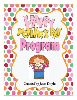 Preview of Mother's Day Recognition Program