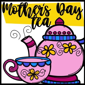 Preview of Mother's Day Tea Party Invitation Pack