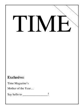 time magazine article template